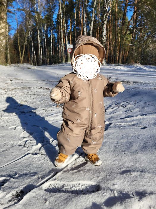 Nieprzemakalny kombinezon zimowy H&M 80