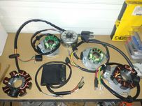 KTM SX exc instalacja elektryczna stator moduł cewka magneto