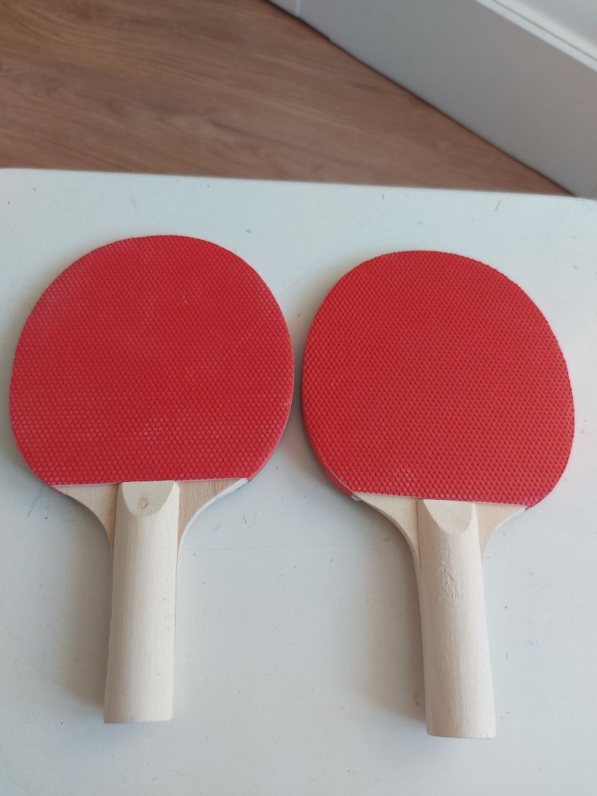 zestaw 2 paletek do ping-ponga tenisa stołowego rakietki