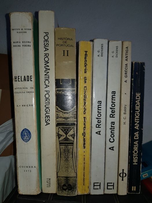 Livros de História. Actualizado