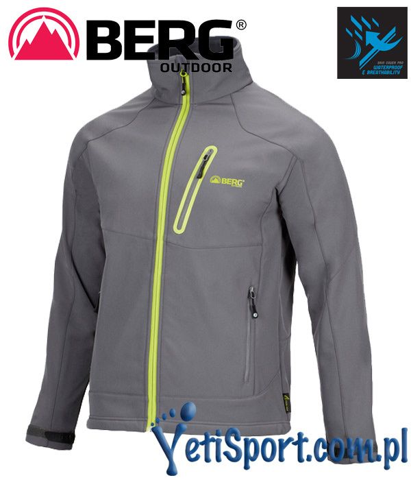 Berg kurtka trekkingowa męska Ascent softshell XL