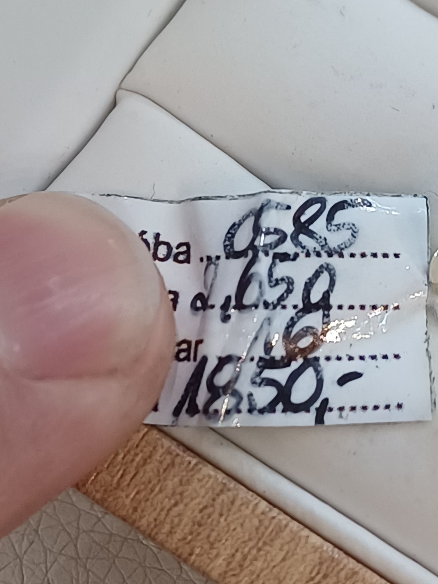 Złoty pierscionek szmaragdy i  brylanty