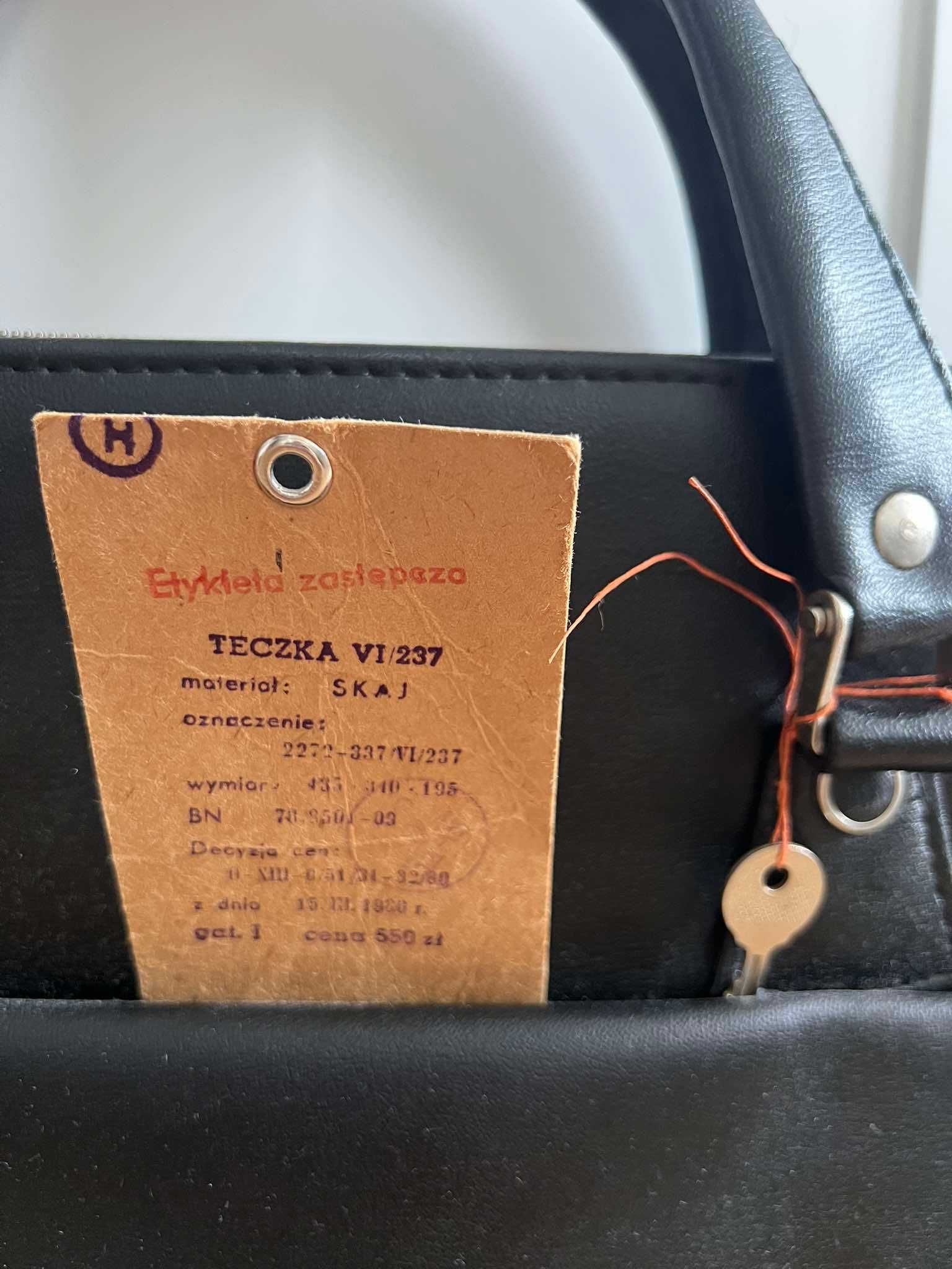 Teczka torba aktówka PRL KZPT "WUKO" Kalisz