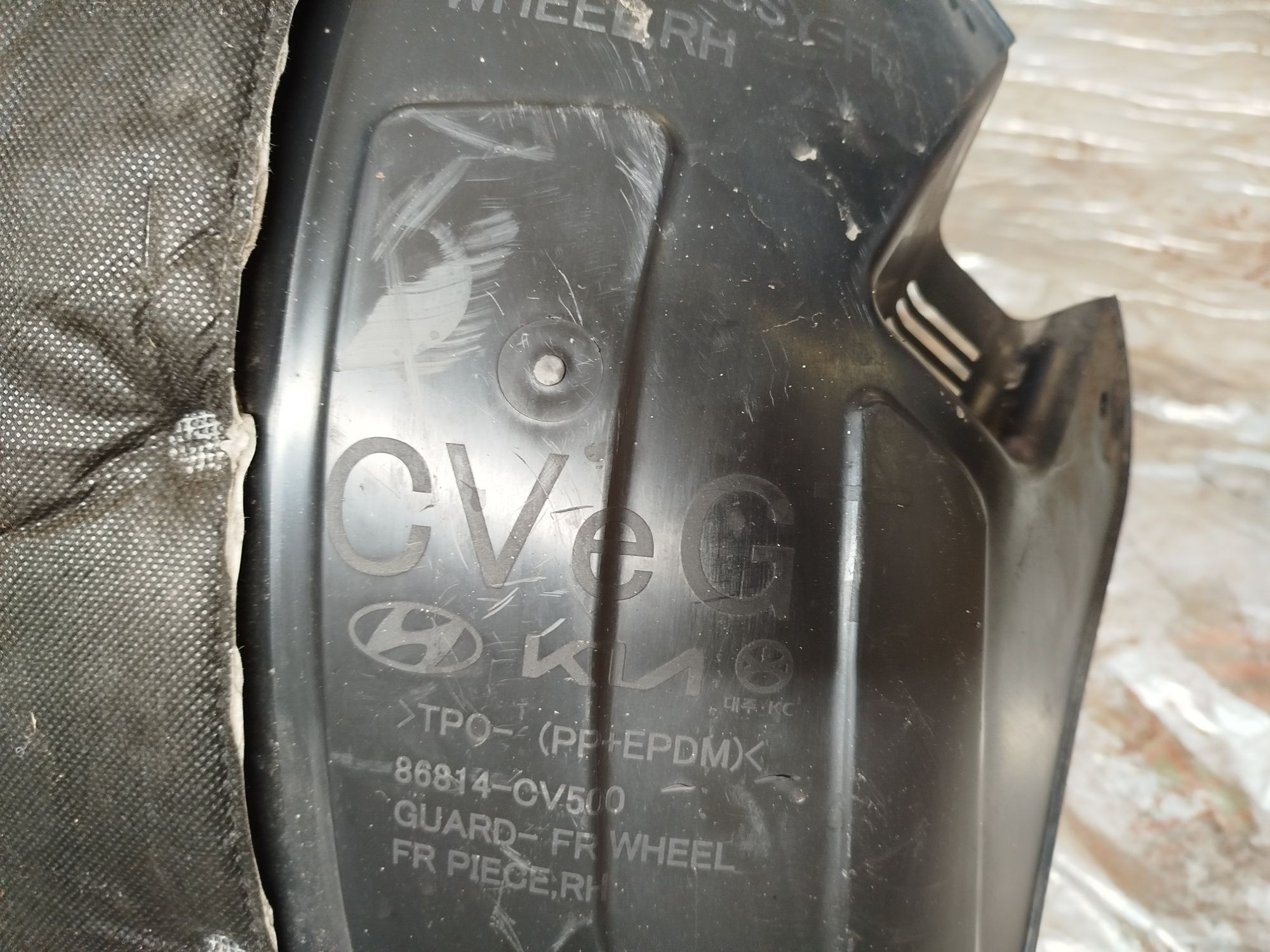 Nadkola przednie prawe Kia Ev6 GT  86814-CV500