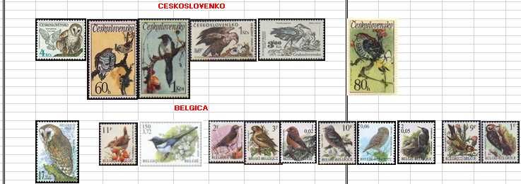 Vendo ou troco Selos (Tema Aves Mundiais) 2/4