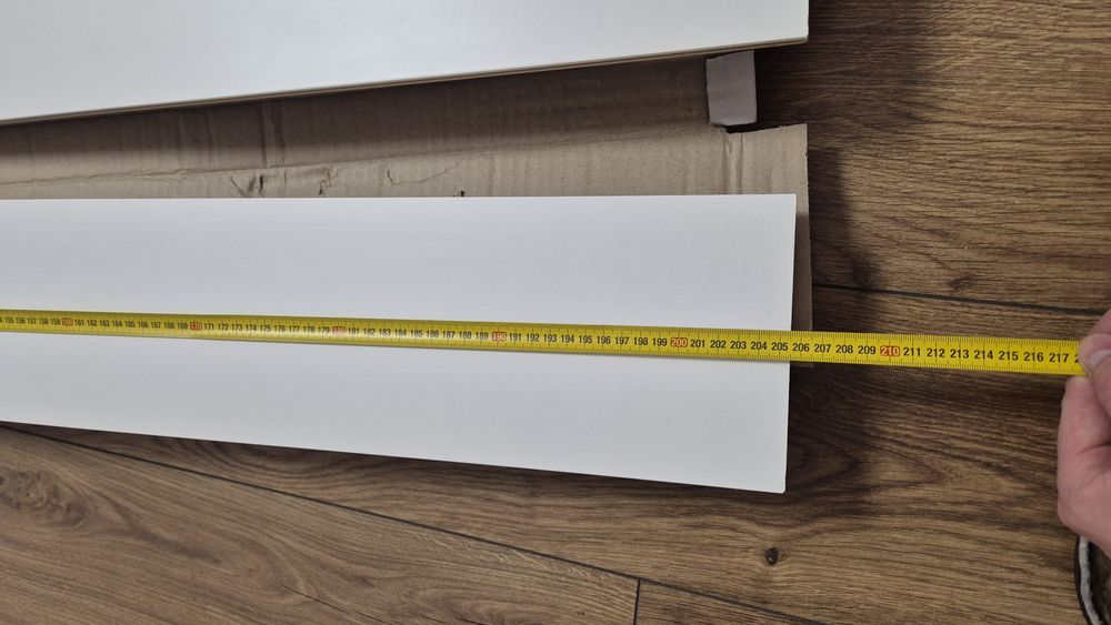 Добірна планка Dverona Fresato біла 2050х150х10мм біла