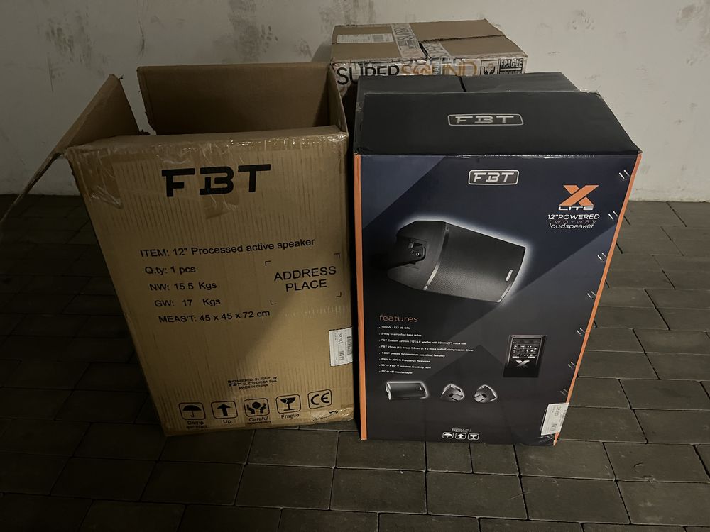 Kolumny aktywne FBT X-Lite 12a (2 sz. + pokrowce)