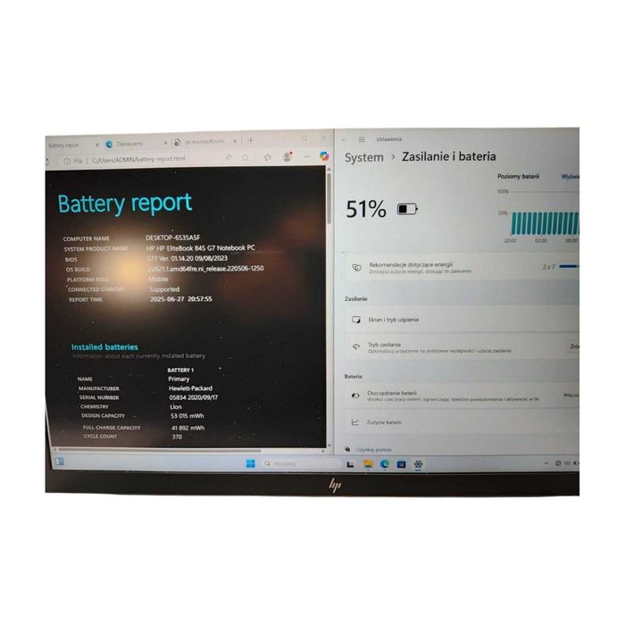 LAPTOP | HP EliteBook 845 G7 | R3 4450U | 8GB 256SSD Win11 LTE | FV23