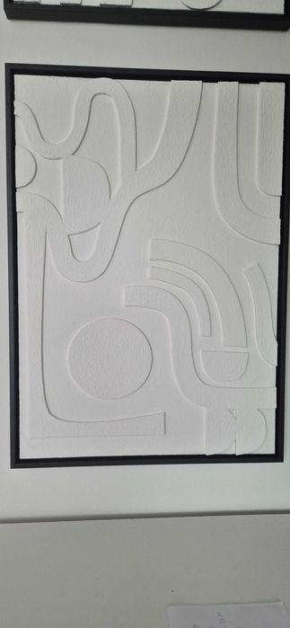 Obraz 3D dwa obrazy 50x70cm abstrakcja