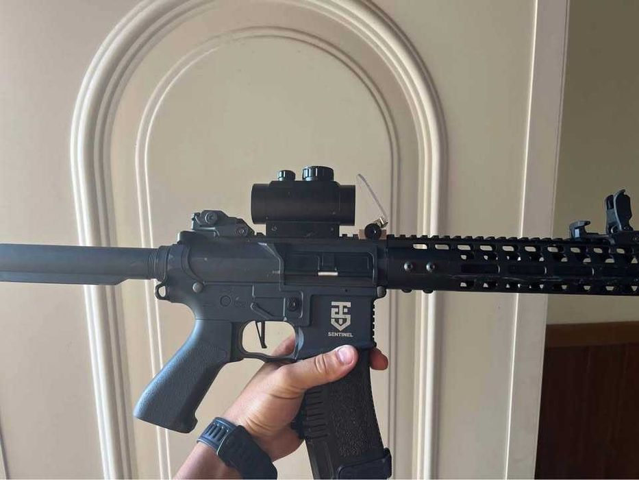 material de airsoft em muito bom estado