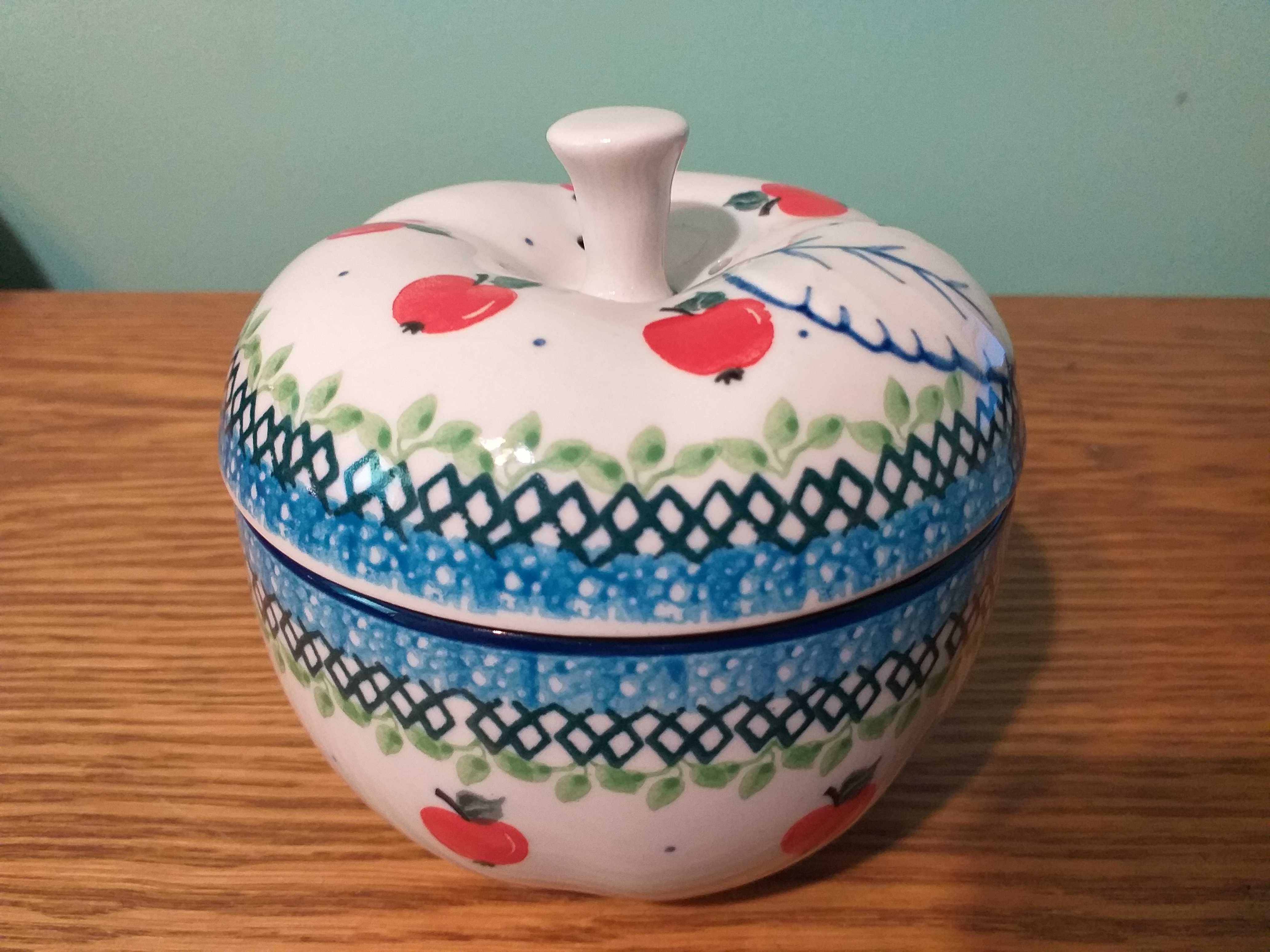 Pojemnik Jablko 400ml GAT3 Ceramika Artystyczna Boleslawiec