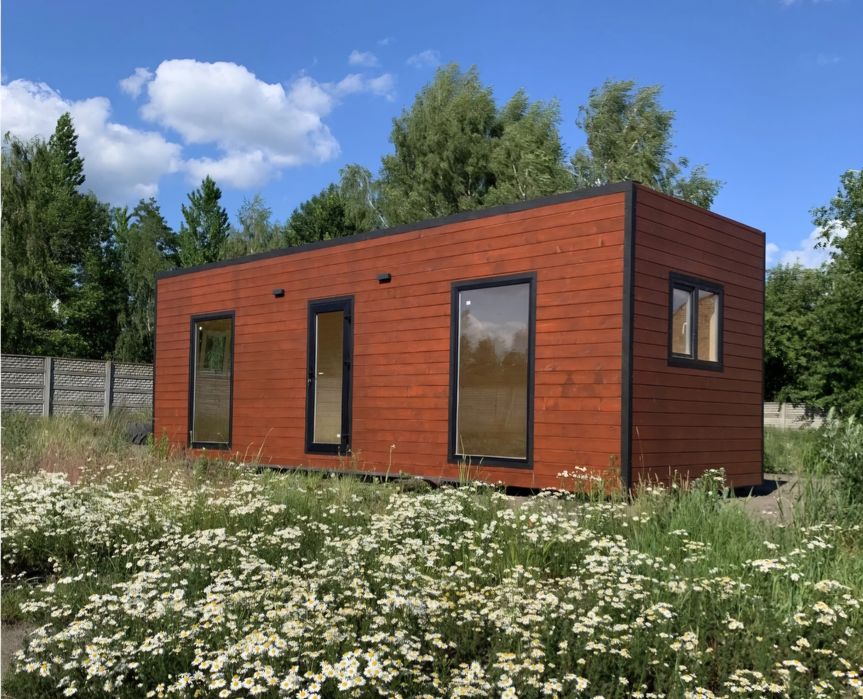 Дерев'яний будинок, модульний будинок, житло, будинок, тимчасове житло