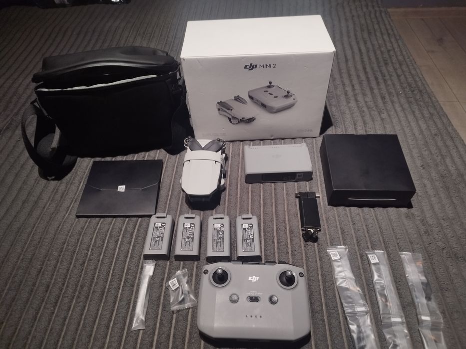 Dron DJI mini 2 fly more combo DUŻY zestaw