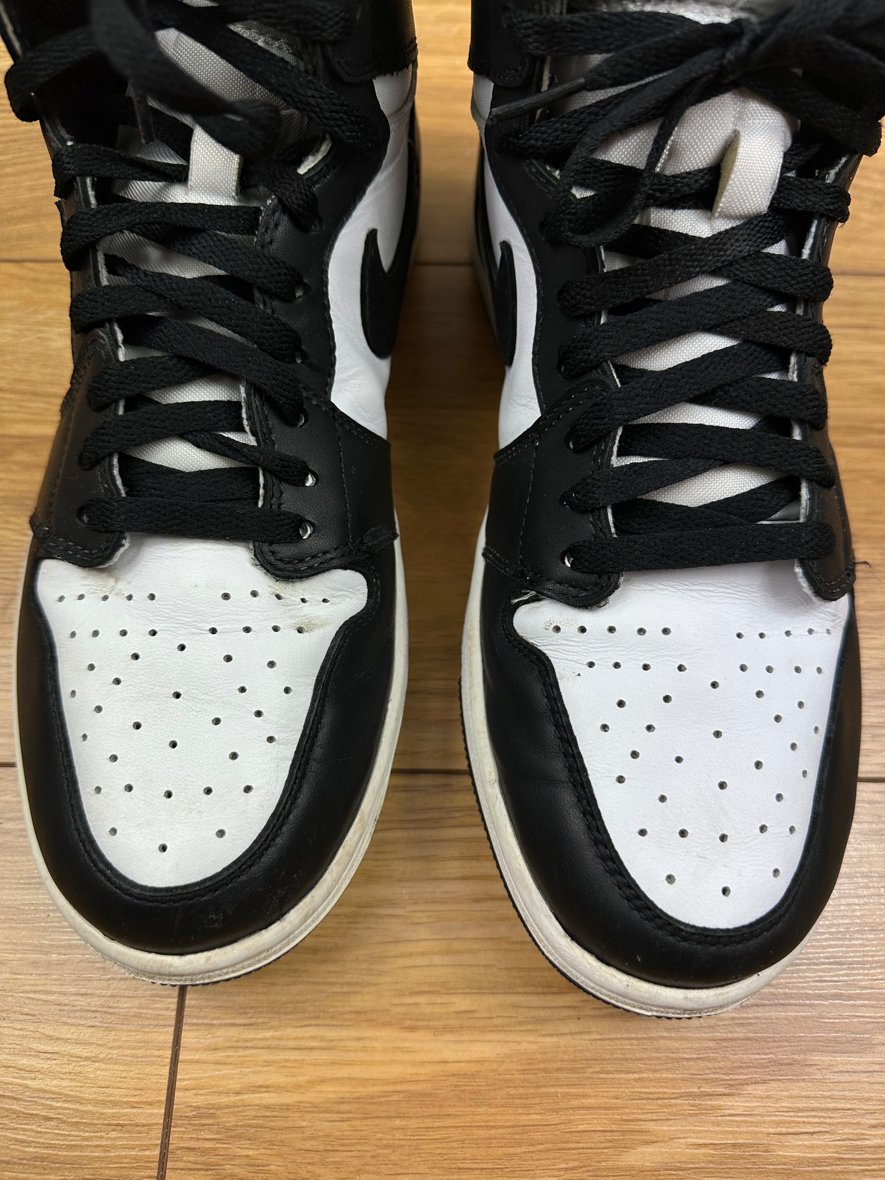 Buty Air Jordan 1 Retro High Black White (2014) Men's