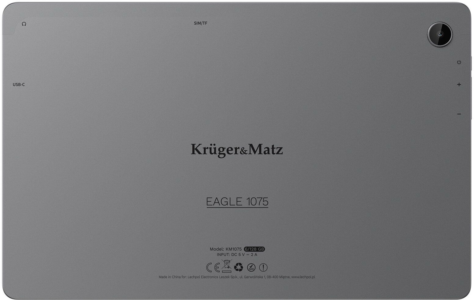 NOWY Tablet Kruger&Matz EAGLE 1075 + gratis Case (etui).