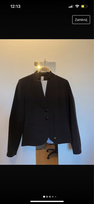 Żakiet Oleńka czarny elegancki