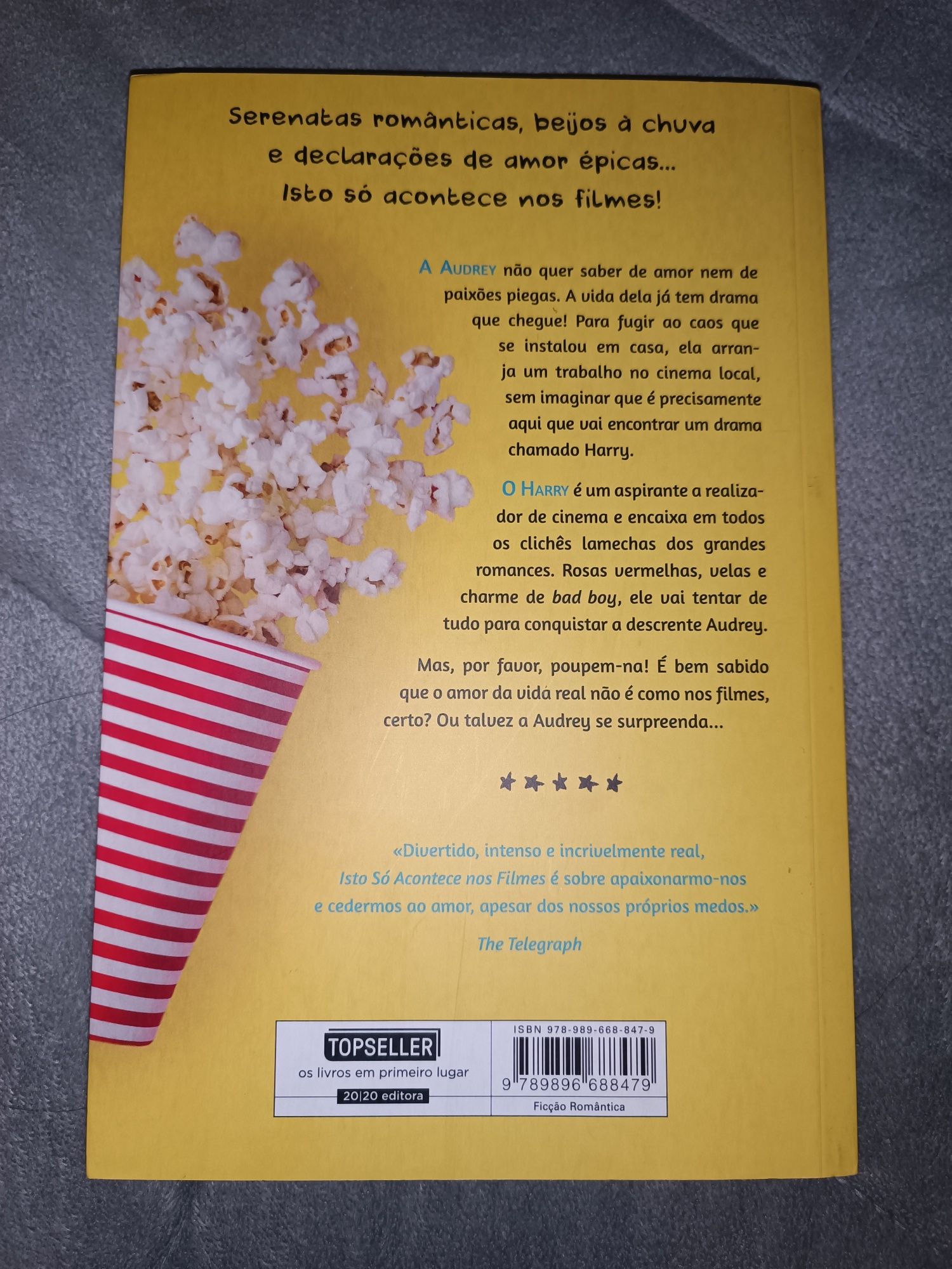 Livro - Isto Só Acontece Nos Filmes (Portes Incluídos)