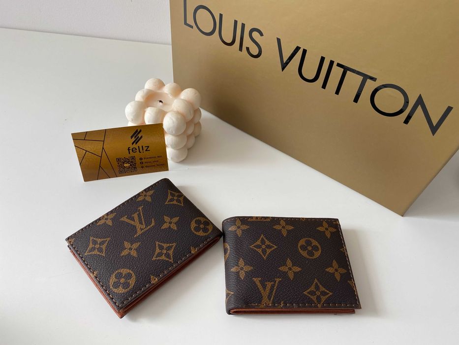 Portfel mały Louis Vuitton monogram uniseks