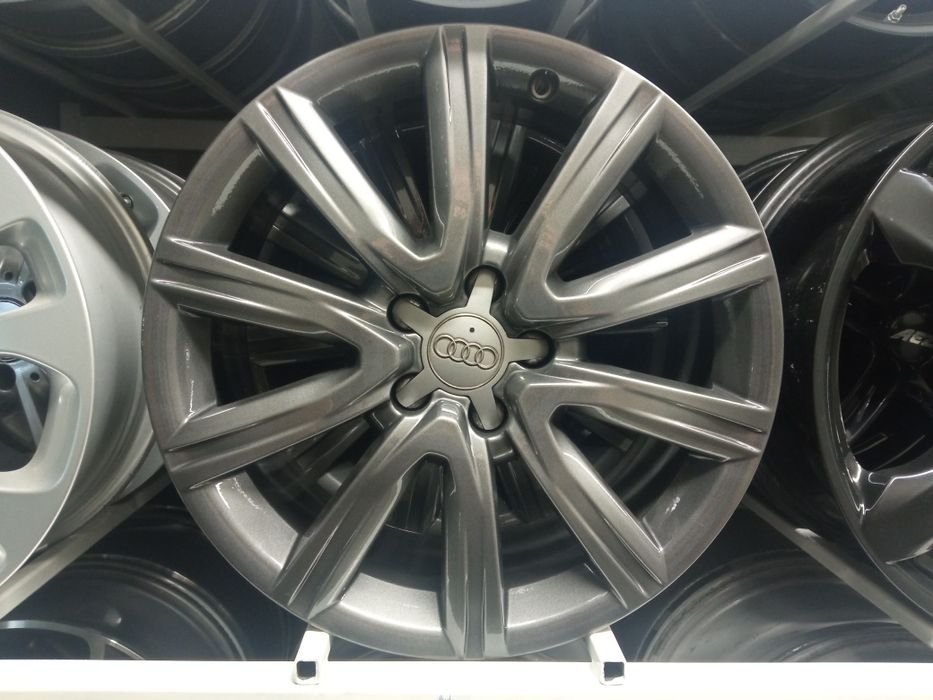 Felgi Audi 18cali 5x112 et39 8J grafit A4 A5 A6 Q3 Q5