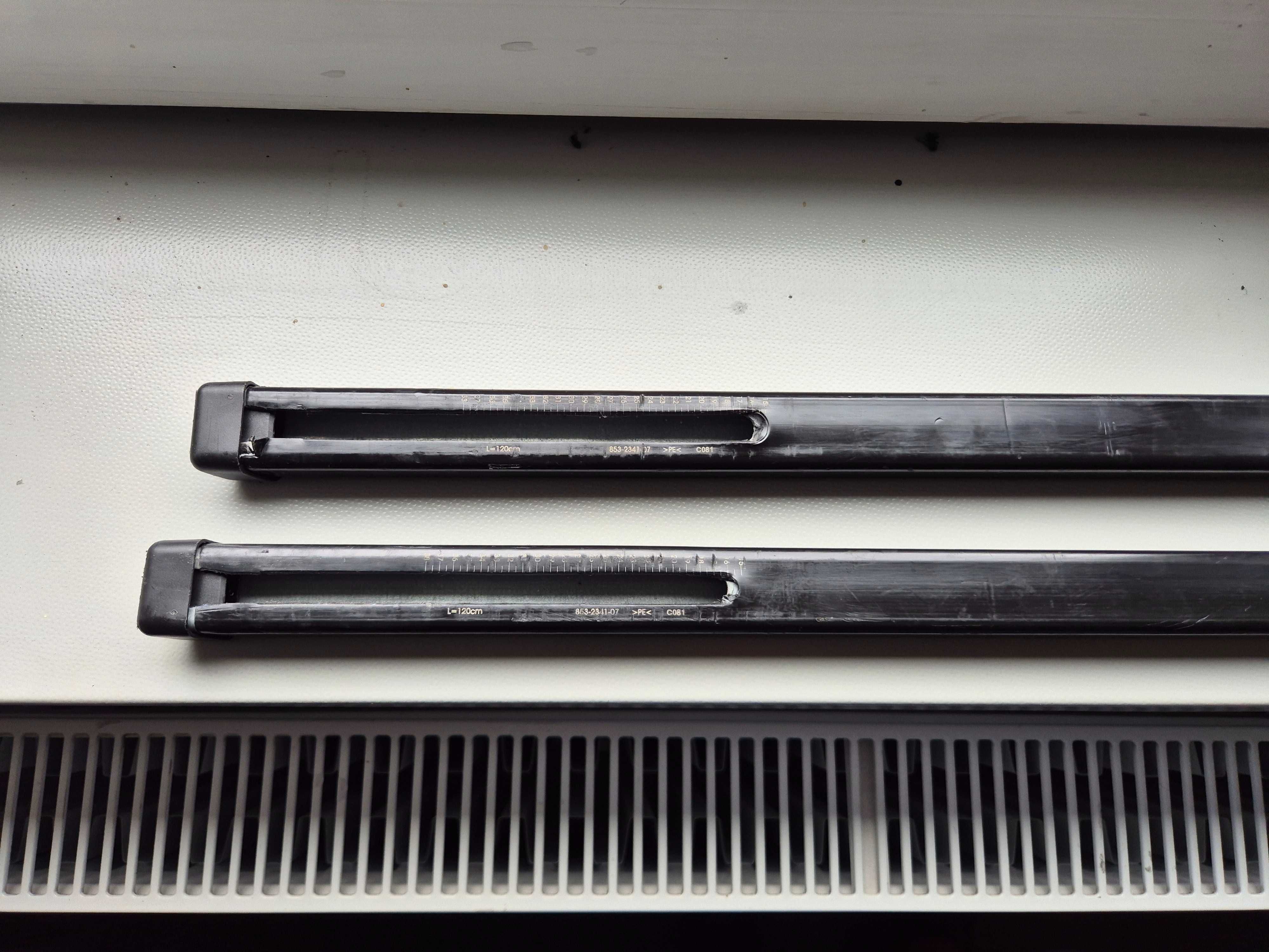 Thule Belki SquareBar 120cm czarne 2 szt. komplet do systemu Thule Evo