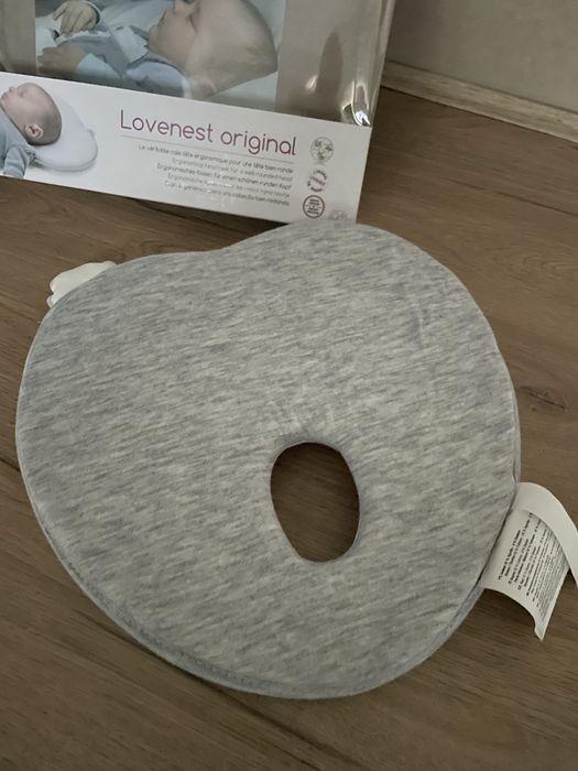 Poduszka niemowlęca ortopedyczna BABYMOOV Lovenest Original White