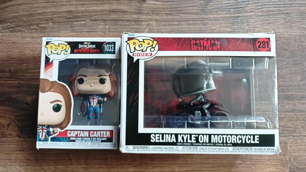 Funko Pop Captain Carter 1033 Selina Kyle 281