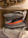 czarny^gładki^AdidasYeezy350Beluga^UnisexTrampki Roz.40
