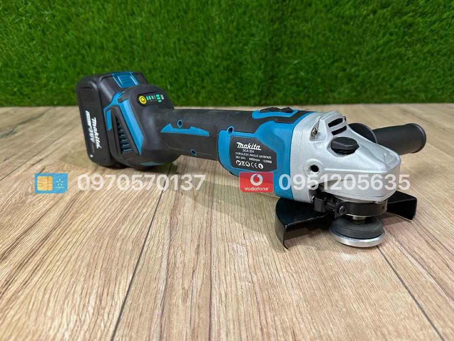 Акумуляторна Болгарка Makita DGA504 36V 6Ah Діаметр диска 125 мм