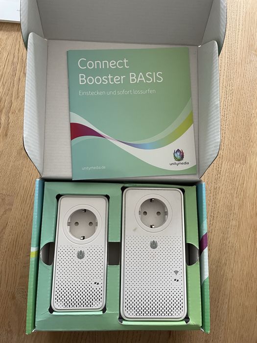 Booster Zestaw wzmacniaczy PLC powerline sygnaly wifi PG-9072