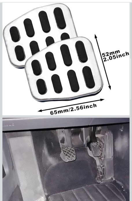 BMW: Grelha Capo, Farolim LD E60 e Tampoes pedal VW ( info anuncio)