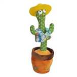 Забавный танцующий кактус с музыкой и светом – Dancing Cactus