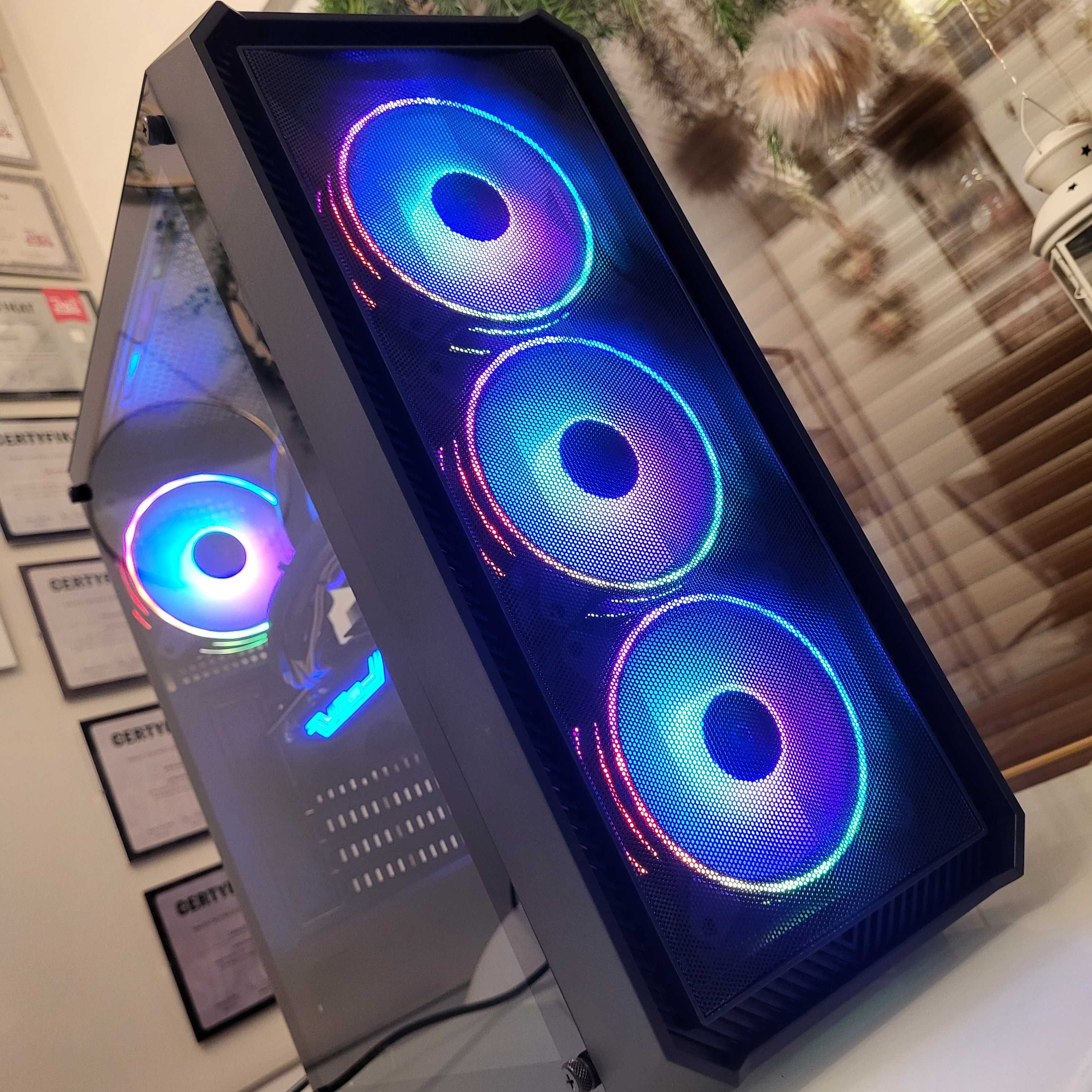 Komputer RTX 3080 i5-12400 ram 16gb 512 ssd gamingowy Mocny