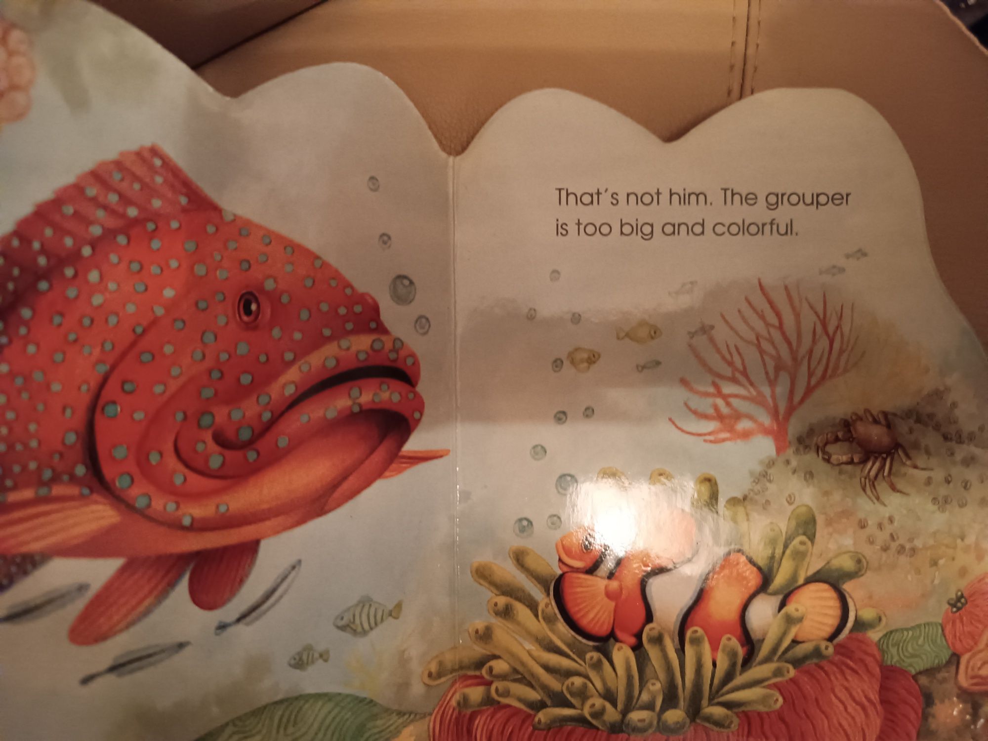 Детская книга на английском языке Рыба