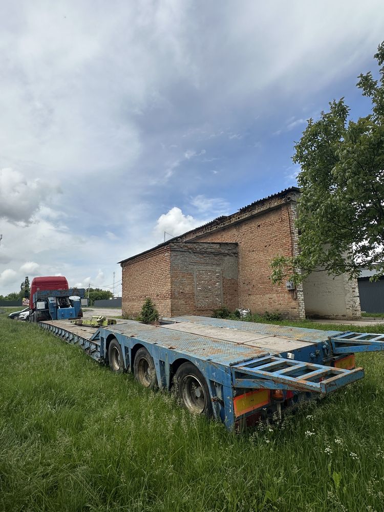 Сідловий тягач SCANIA G400 + Трал Noteboom Lowbed