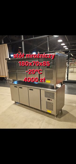 Stół mroźniczy, stół roboczy, zamrażarka podblatowa