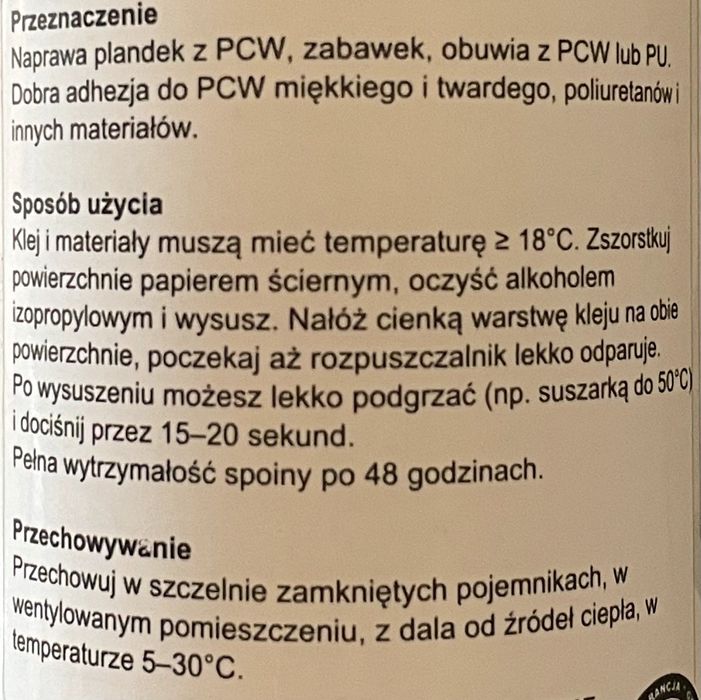 Zestaw naprawczy do plandek