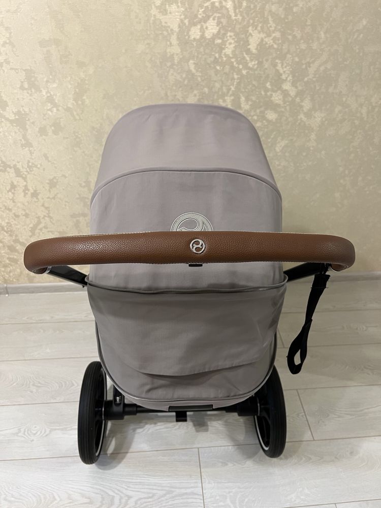 Прогулка коляска ,візок Cybex 4.0 Priam Chrome Brown Grey+подарки