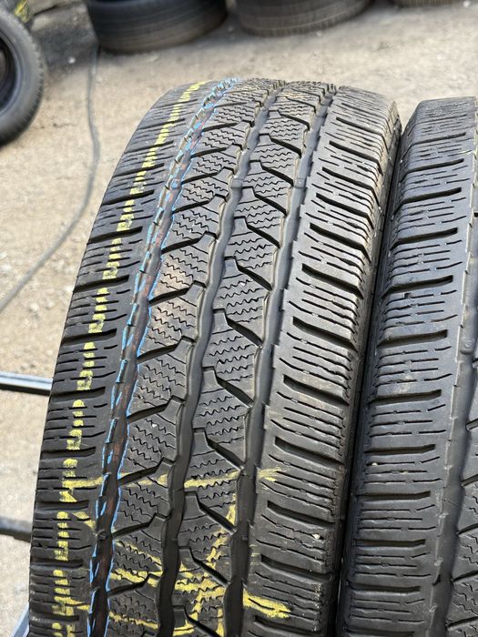 Шины БУ 215 65 R 16 C continental vancowinter зима грузовая