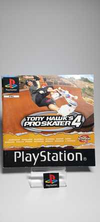 Tony Hawk's Pro Skater 4 instrukcja książeczka manual ps1 psx PsOne