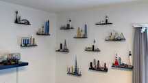 Uchwyty Ścienne na różne Miasta z LEGO Architecture