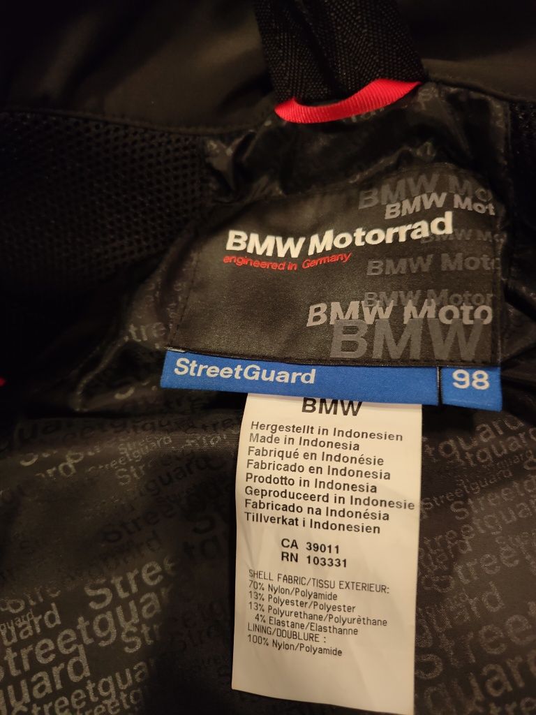 Kurtka motocyklowa BMW streetguard roz 98 męska