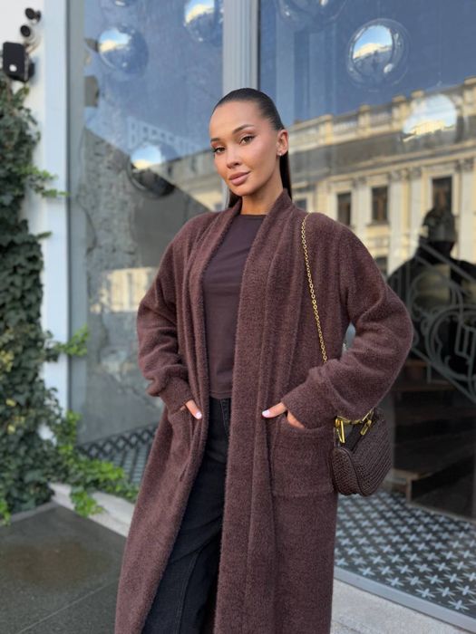 Кардігани з альпаки теплий