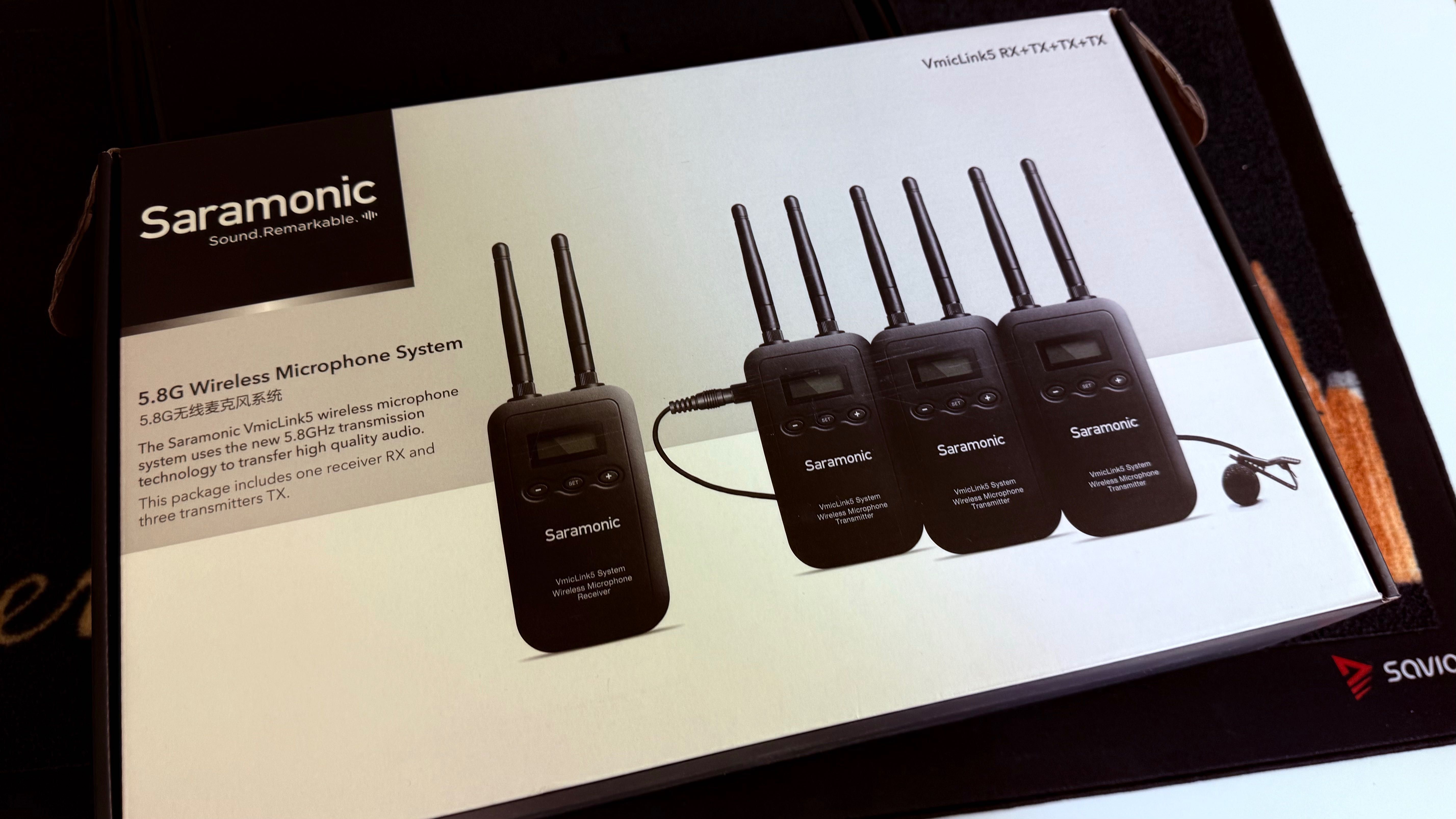 Mikrofon bezprzewodowy zestaw Saramonic VmicLink5 RX + TX + TX + TX
