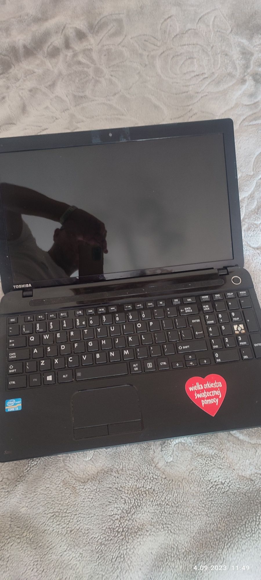 Laptop uszkodzony