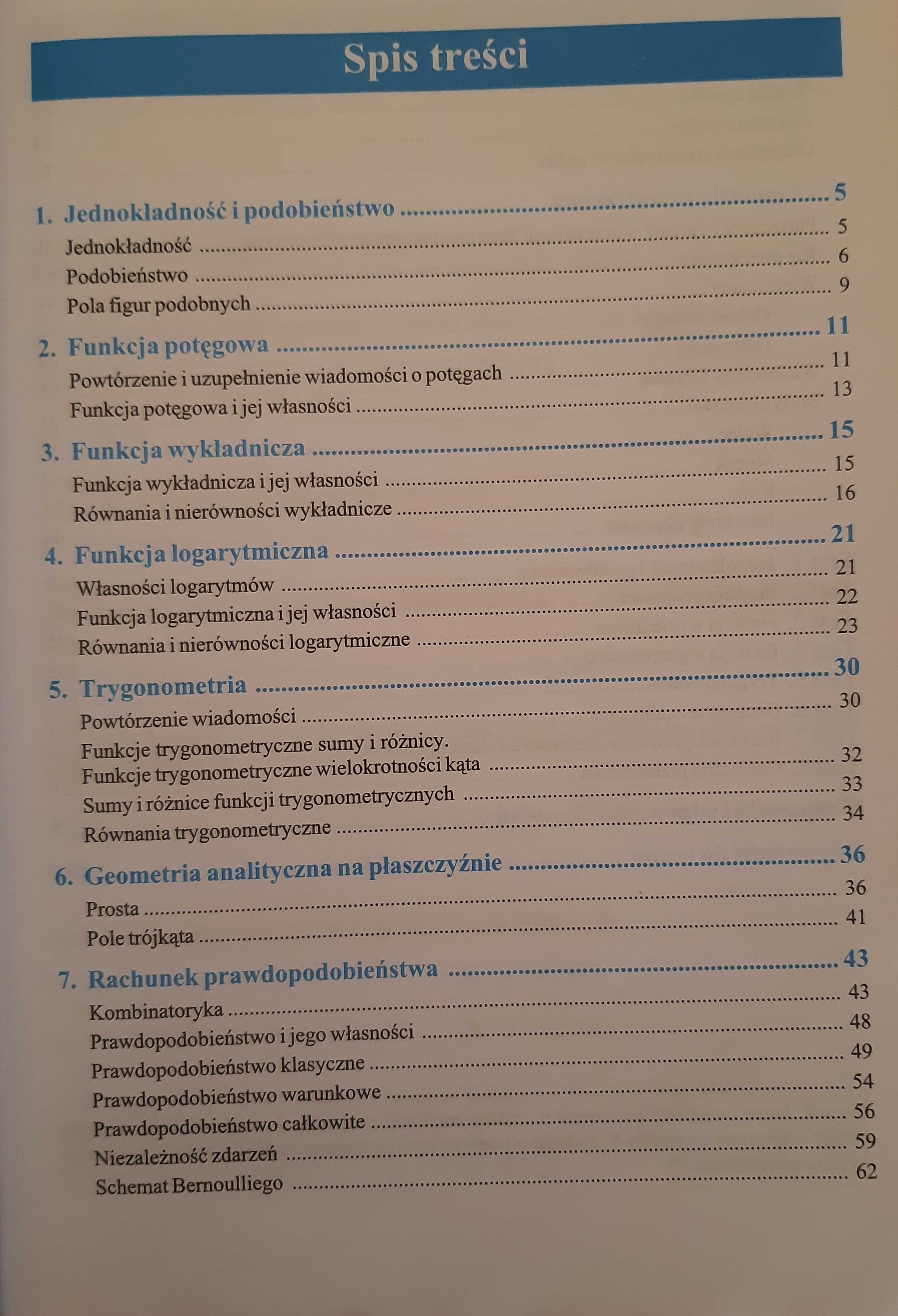 Matematyka. Zbiór zadań do liceów i techników. Klasa 3