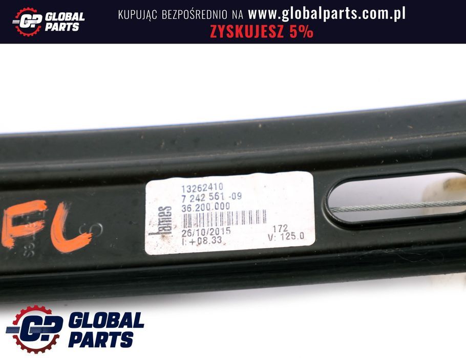 BMW F20 Podnośnik Szyby Lewy Przód