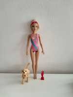 Lalki Barbie pływaczka