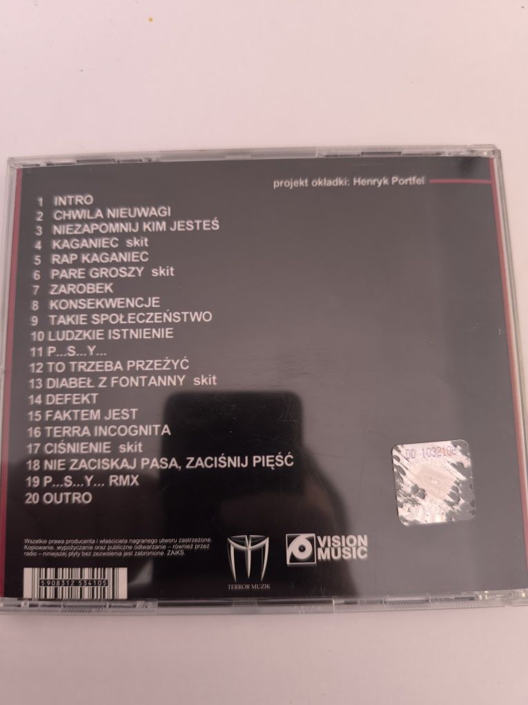 Płyta CD WSP - Wspólnicy Z BŁĘDEM UNIKAT rap hip hop muzyka