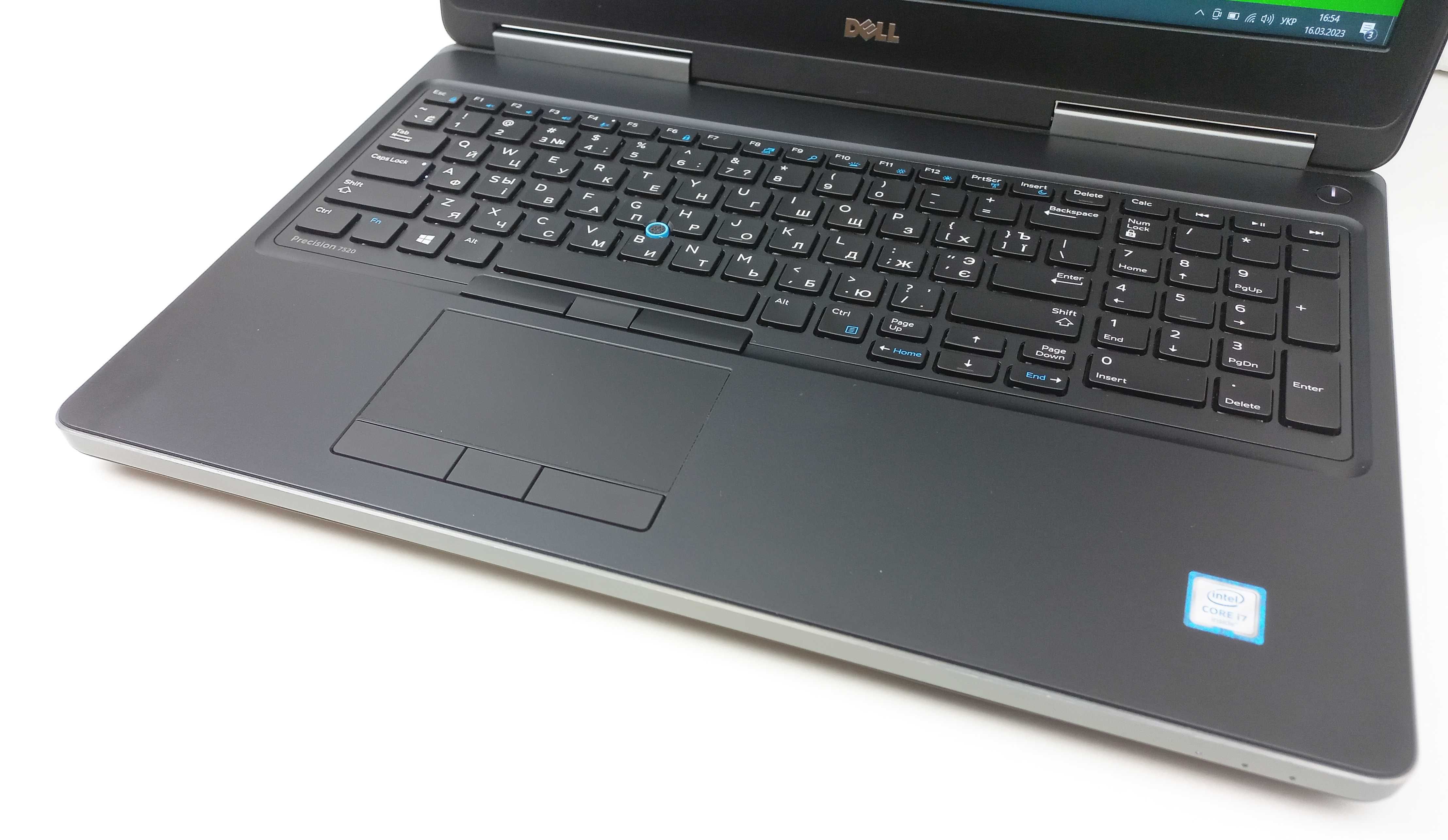 Dell Precision 7520 i7-6920HQ 16Gb 256SSD Quadro M2200 4Gb FullHD