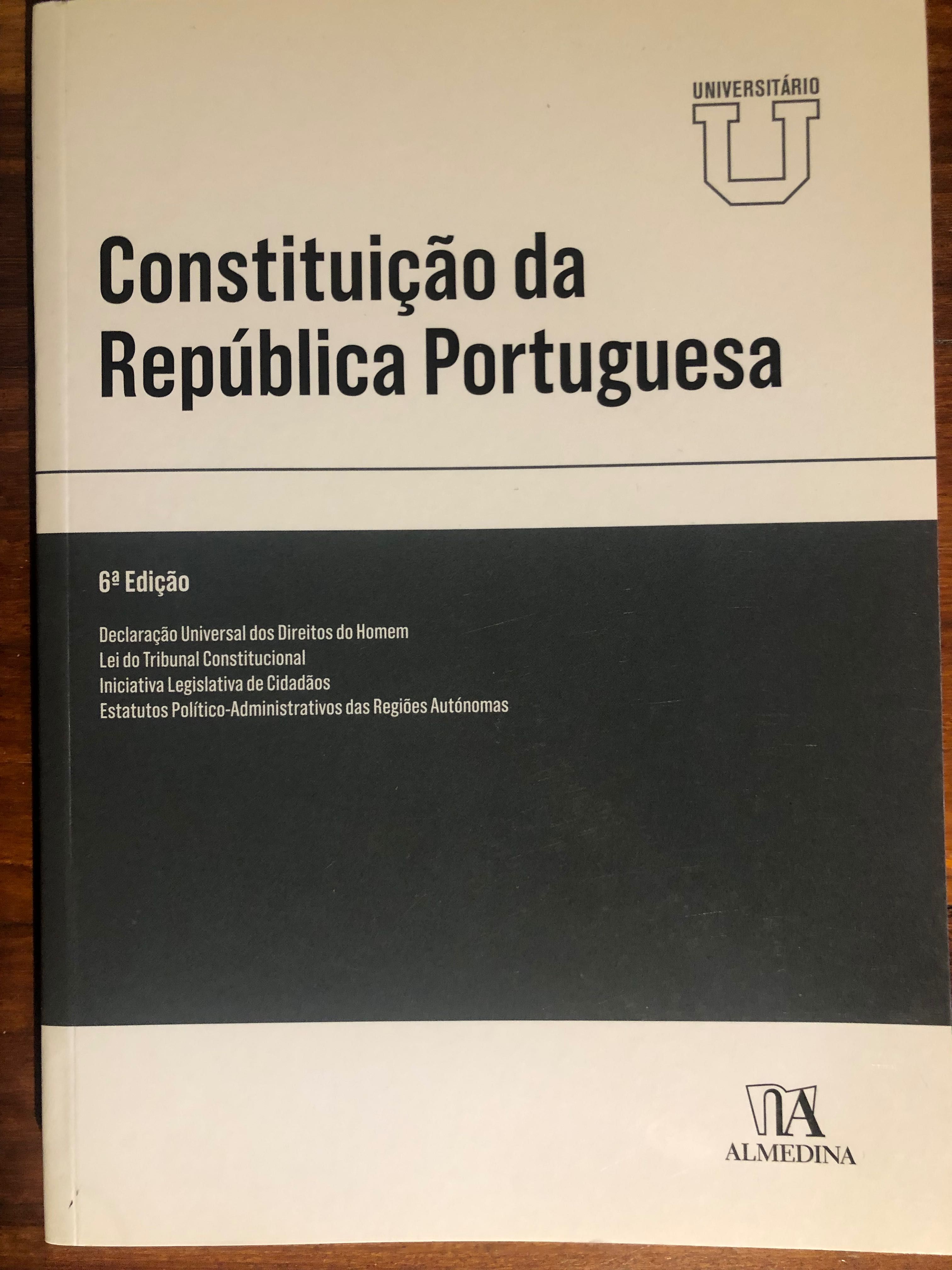 Constituição da República Portuguesa - Edição Universitária